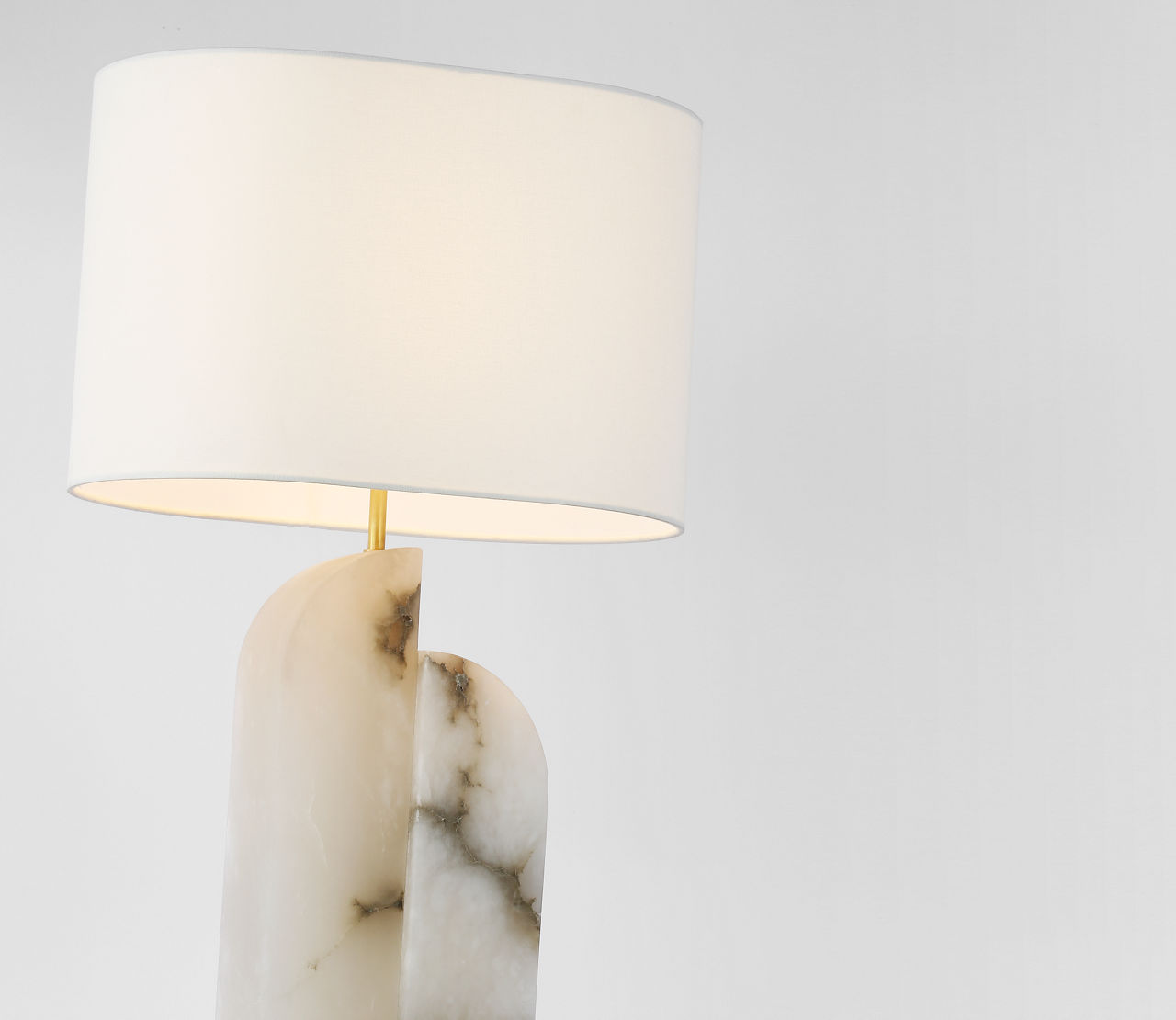 Savoye Large Right Table Lamp - KW3931 | Visual Comfort