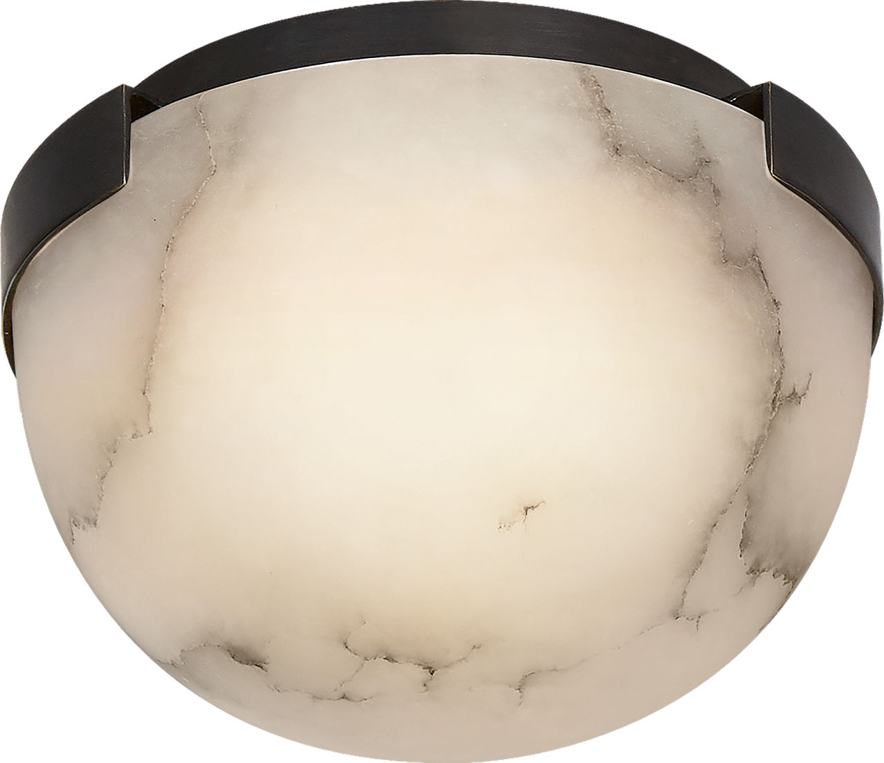 Melange 5" Solitaire Flush Mount