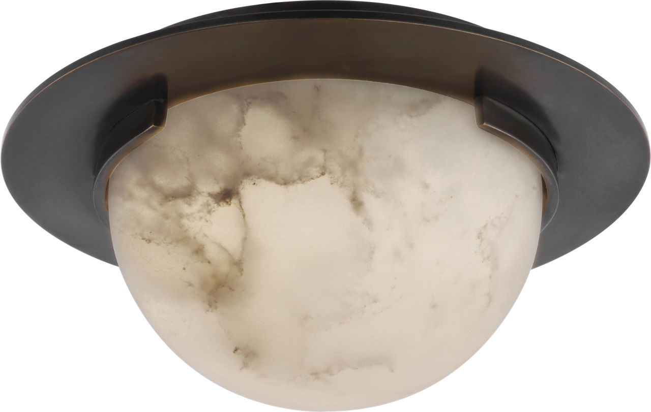 Melange 6" Solitaire Flush Mount