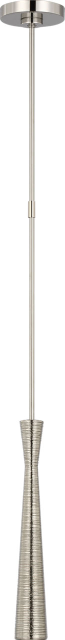 Utopia Mini Pendant in Polished Nickel