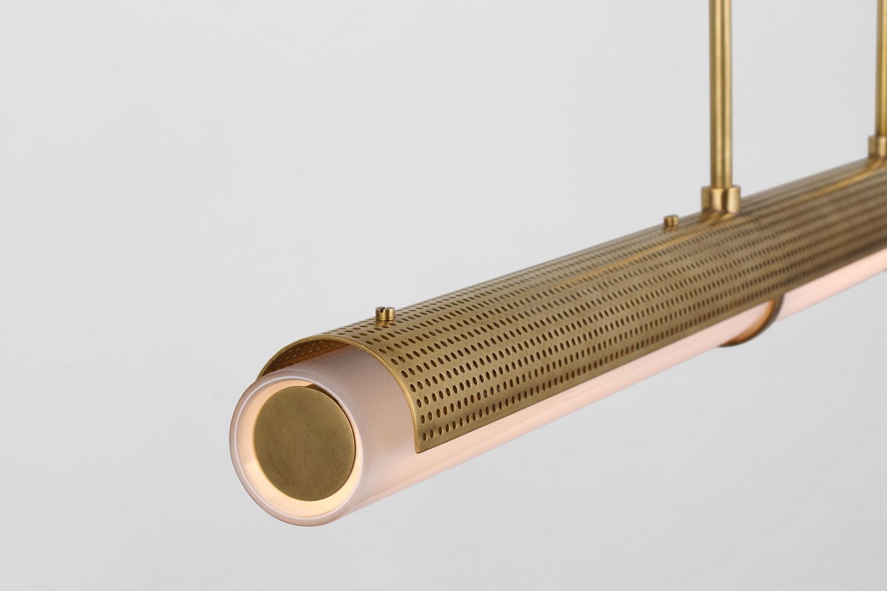 Precision Large Linear Chandelier - KW5225 | Visual Comfort
