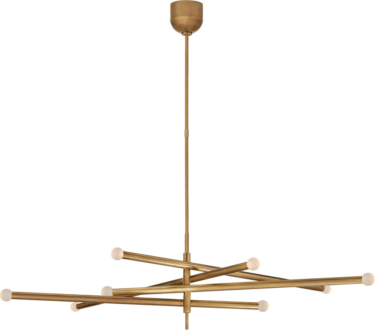 Rousseau Grande Eight Light Articulating Chandelier