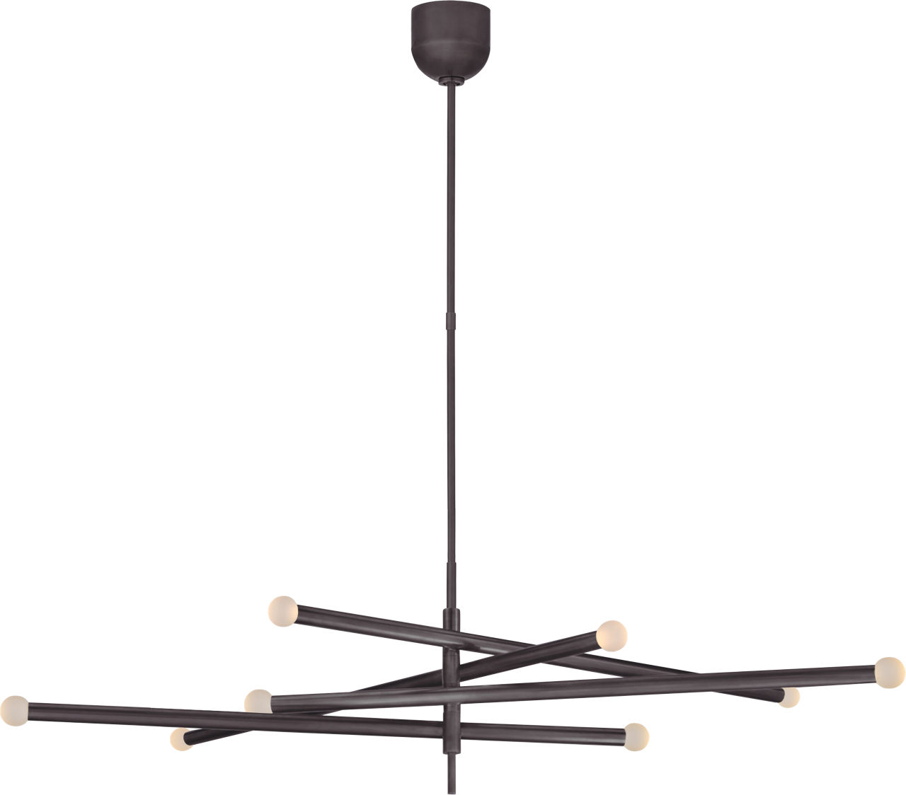 Rousseau Grande Eight Light Articulating Chandelier