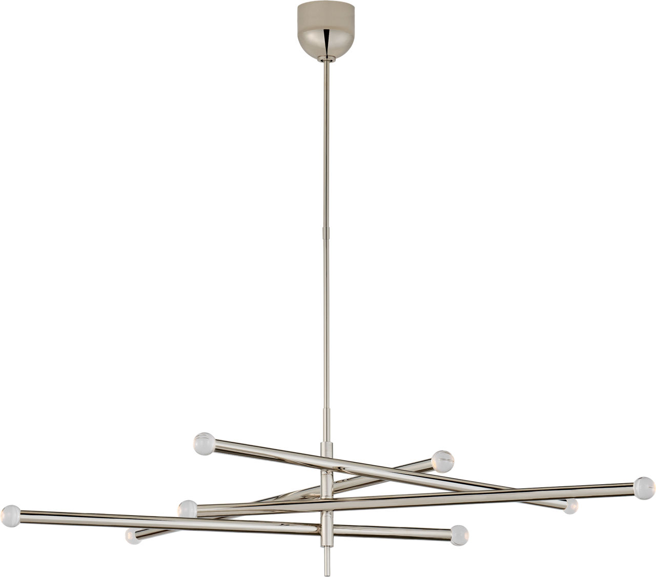 Rousseau Grande Eight Light Articulating Chandelier