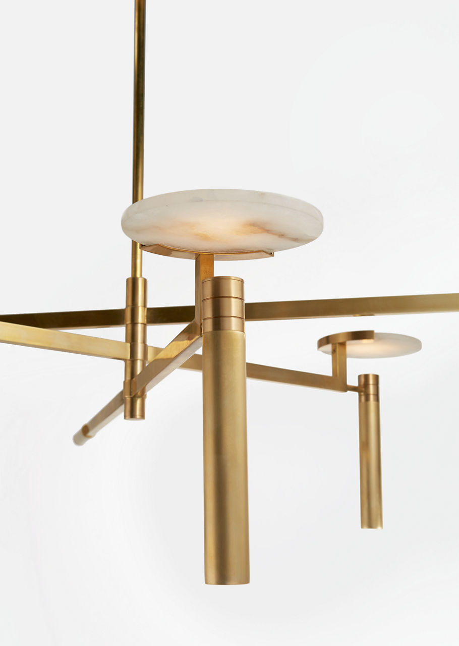 Kelly Wearstler Melange Floating Disc Chandelier - Thumbnail 3