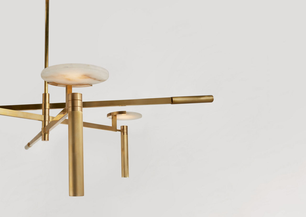 Kelly Wearstler Melange Floating Disc Chandelier