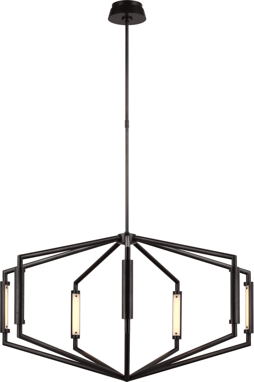 Appareil 40" Low Profile Chandelier in Bronze