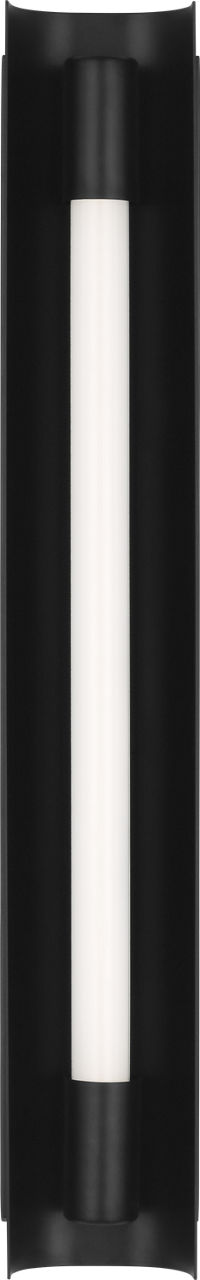 Carson Medium Vanity Midnight Black Bulbs Included