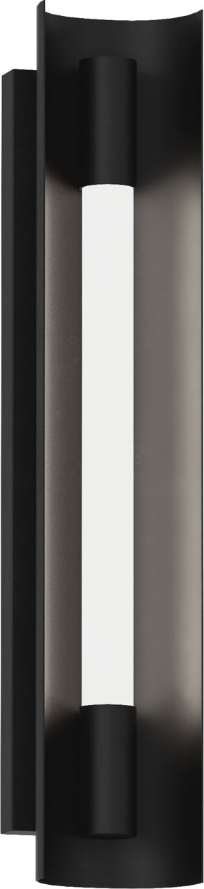 Carson Small Vanity Midnight Black Bulbs Included