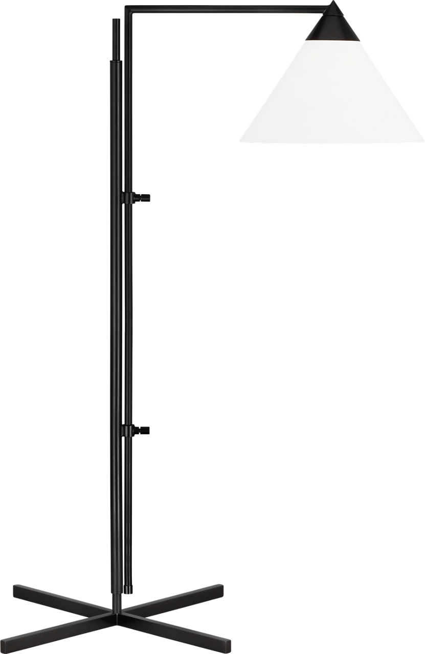 Franklin Task Floor Lamp Deep Bronze Bulbs Included