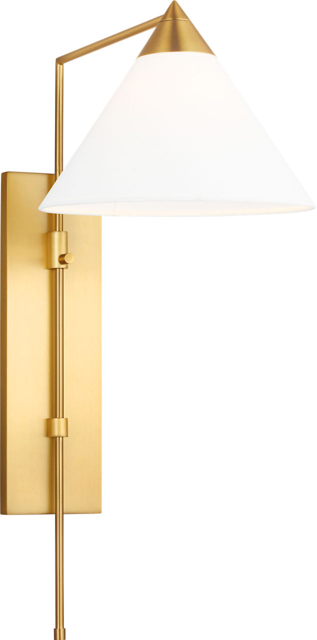 Franklin Wall Sconce Burnished Brass