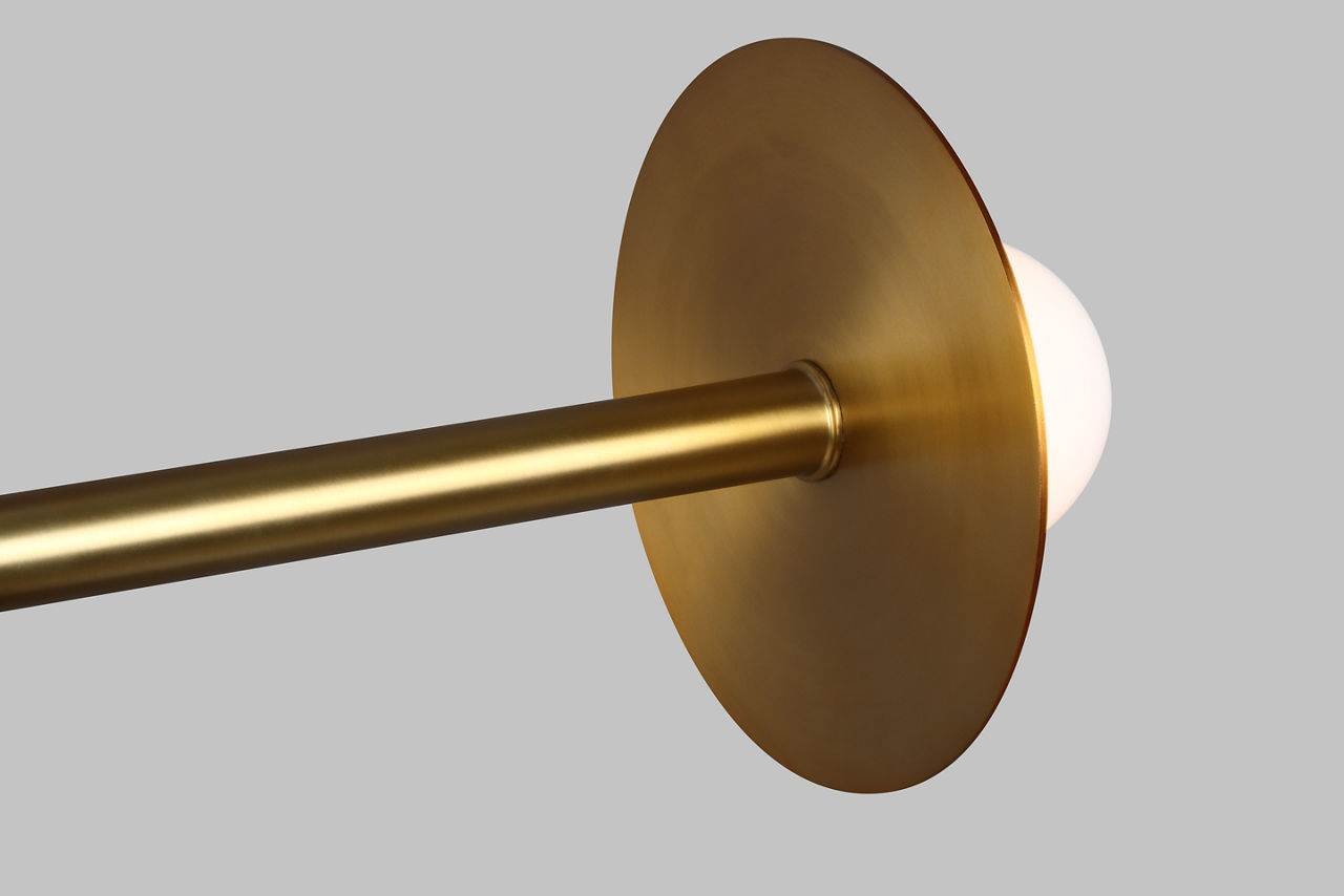 Nodes Large Linear Chandelier - KC1008 | Visual Comfort