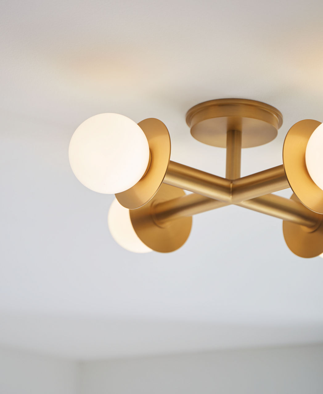 Visual Comfort Nodes Semi-Flush Mount - Thumbnail 3