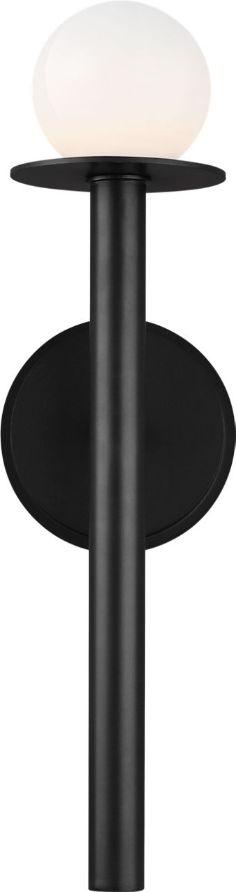 Nodes Sconce Midnight Black
