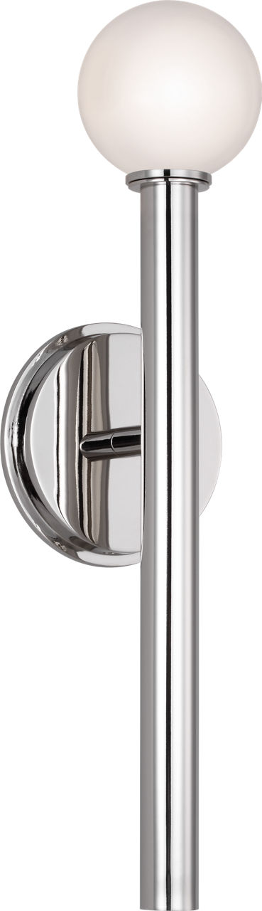 Nodes Sconce Polished Nickel