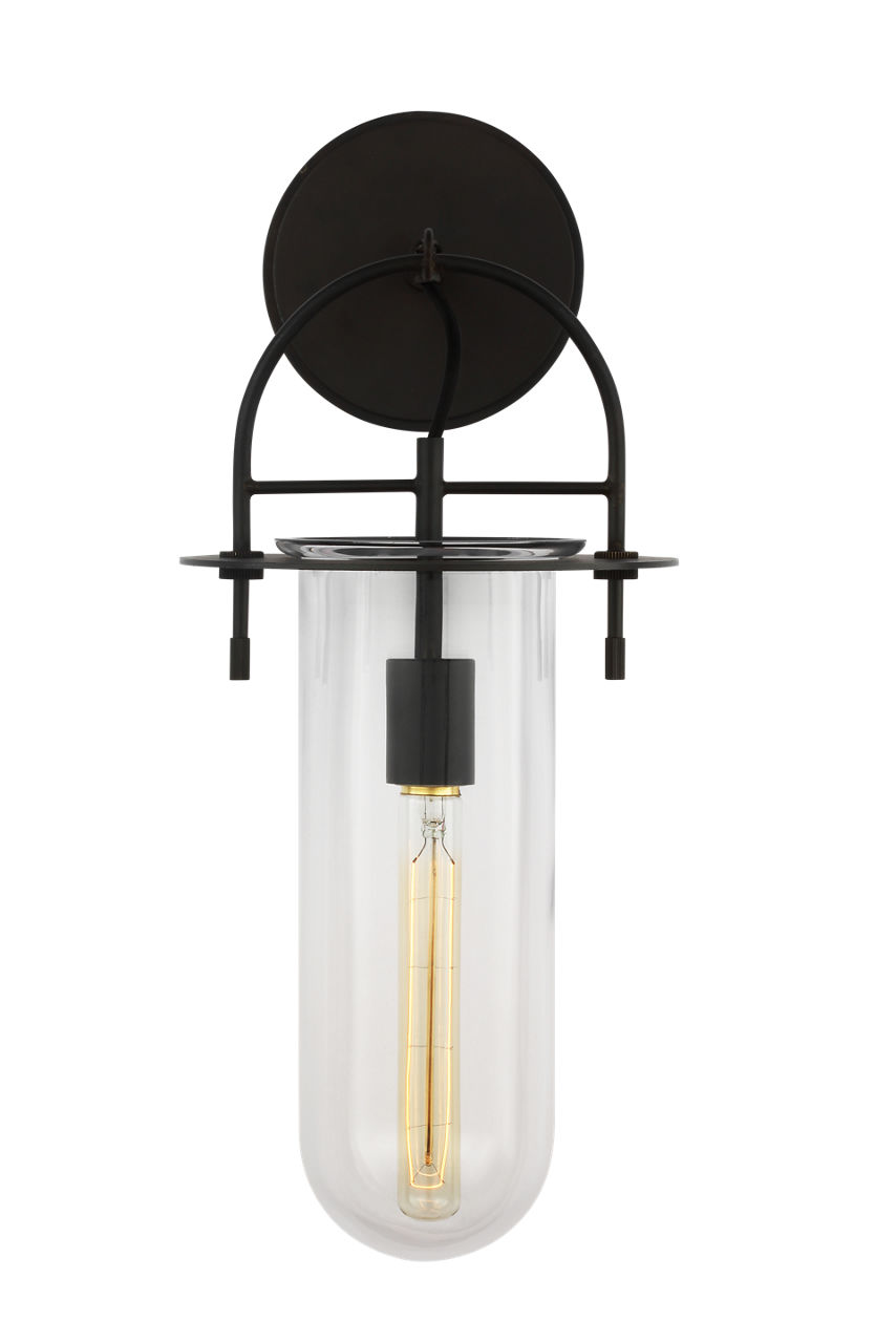 Nuance Short Sconce Aged Iron