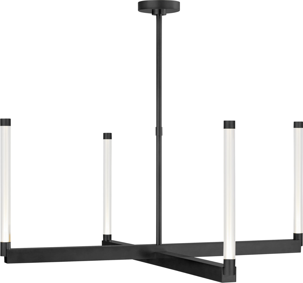 Phobos Large Chandelier Dark Bronze Integrated LED 2700K 90 CRI 120V