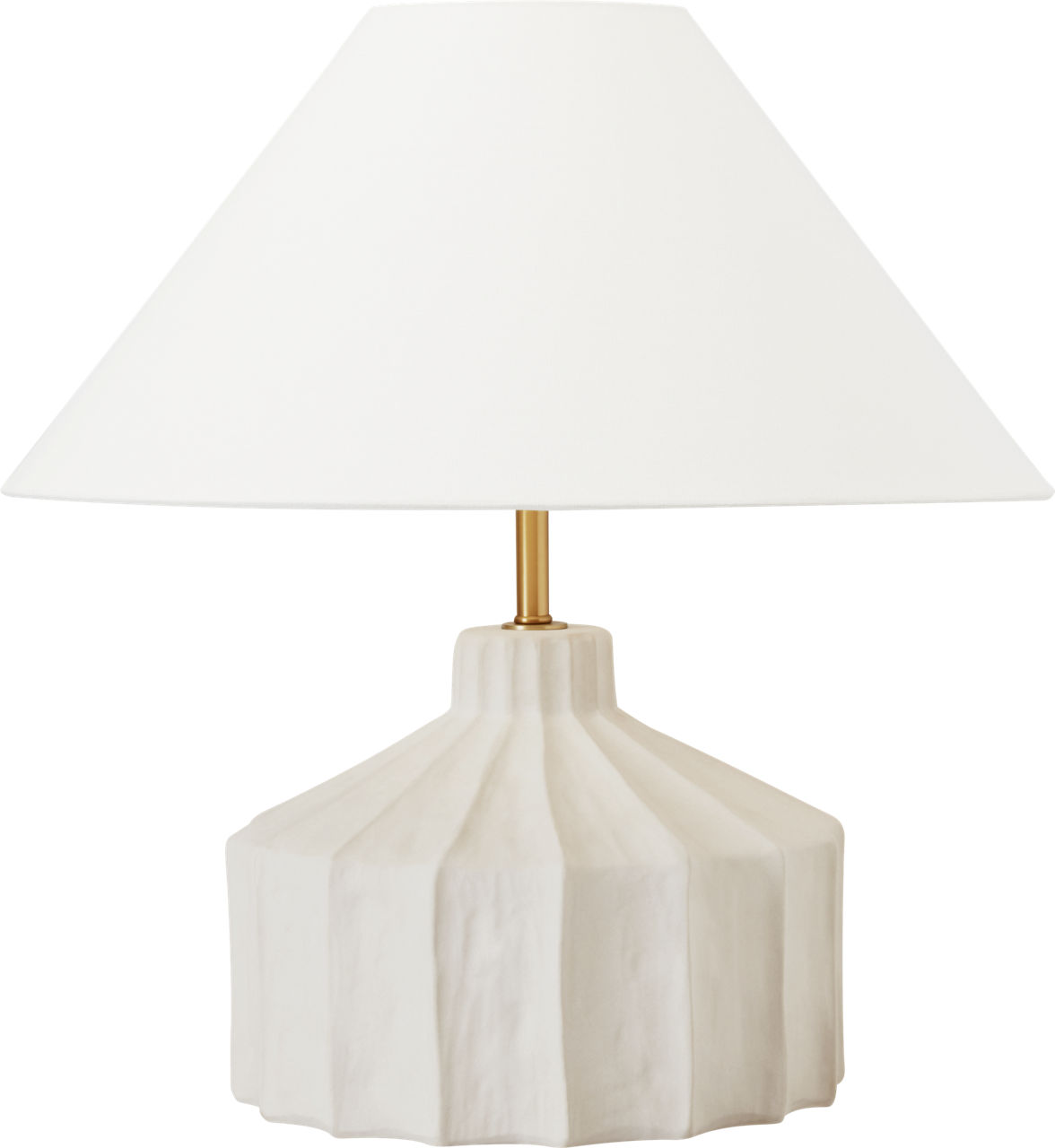 Veneto Medium Table Lamp Matte Concrete Bulbs Inc