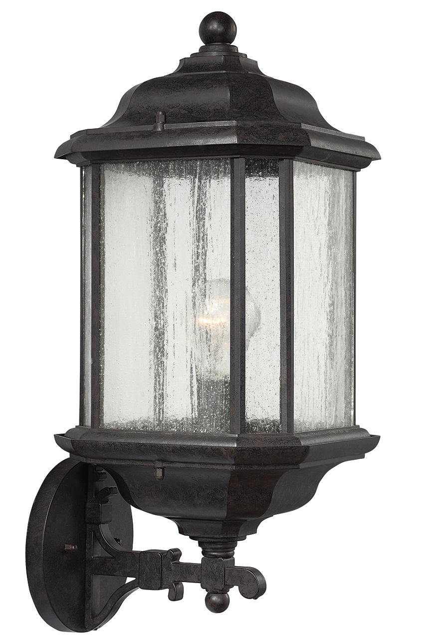 Kent One Light Outdoor Wall Lantern Oxford Bronze