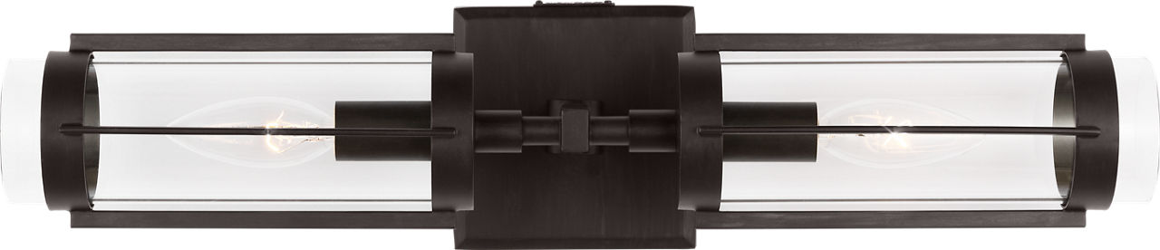 Flynn Linear Sconce Aged Iron