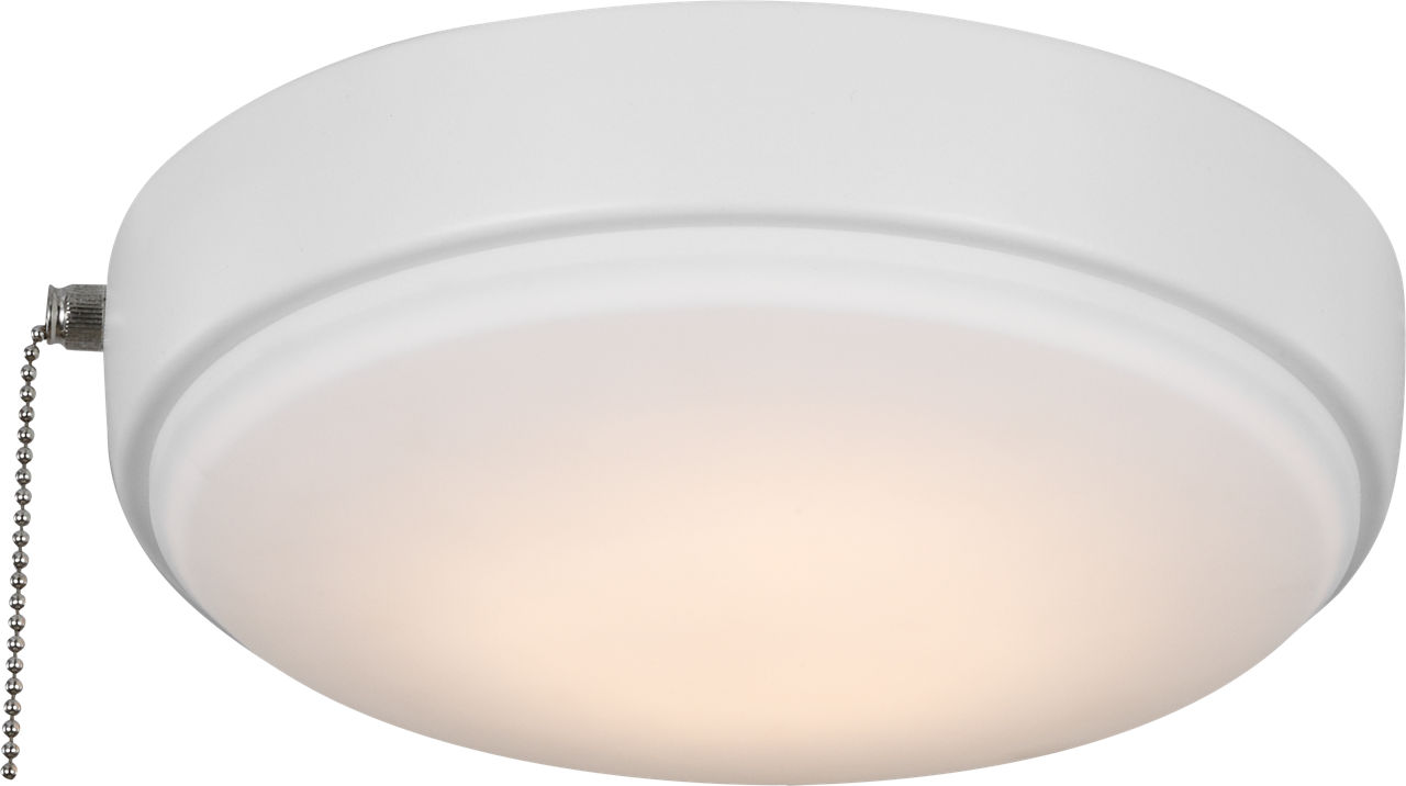 Universal Light Kits 9" LED Light Kit in with Frosted Acrylic Shade Matte White Bulbs Inc