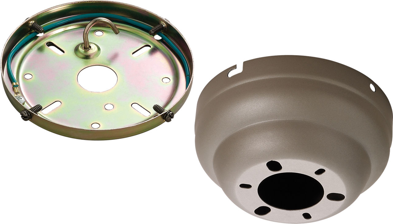 Universal Canopy Kit Flush Mount Canopy in Titanium