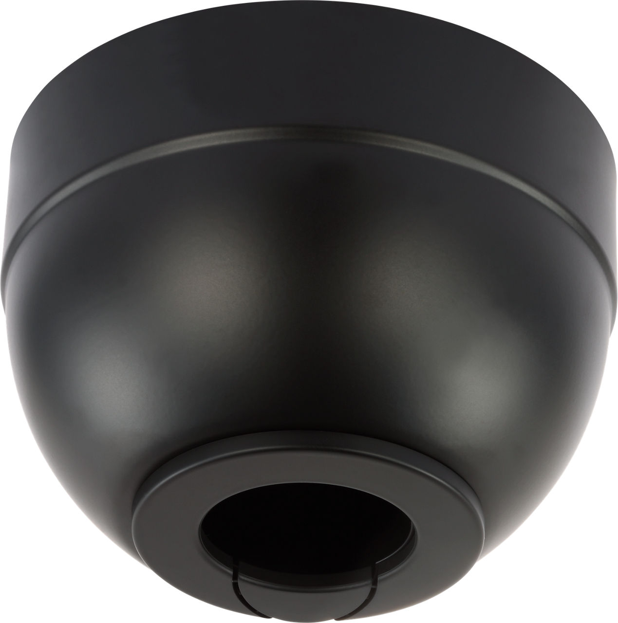 Universal Canopy Kit Slope Ceiling Canopy Kit in Matte Black