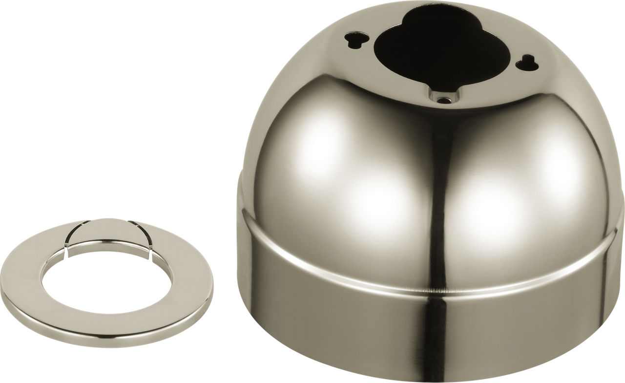 Universal Canopy Kit Slope Ceiling Canopy Kit in Polished Nickel