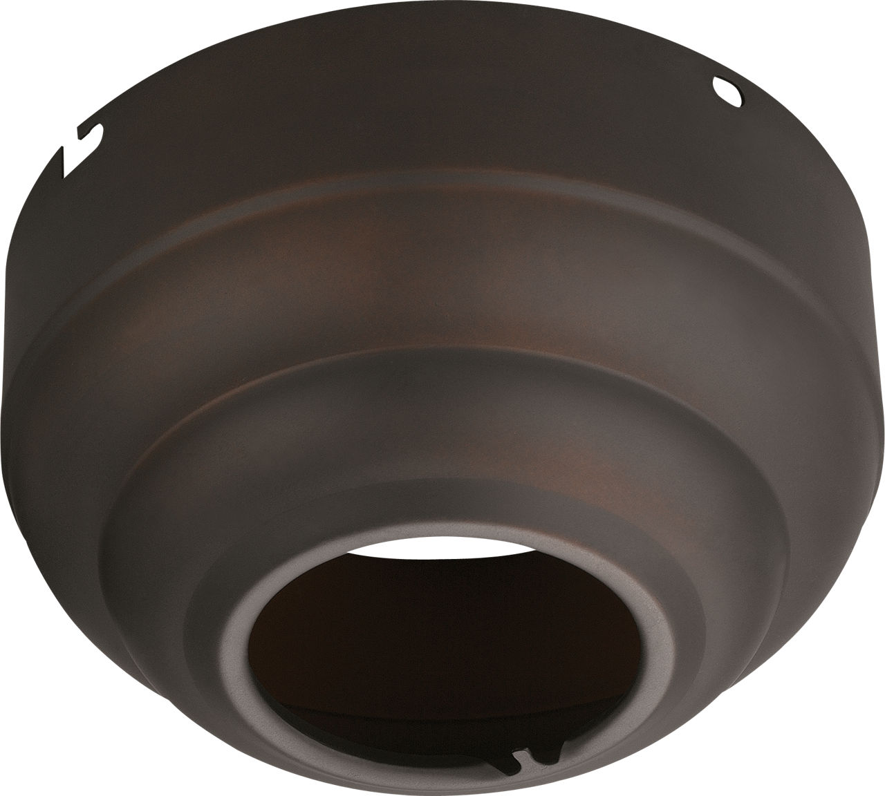 Universal Canopy Kit Slope Ceiling Adapter in Roman Bronze