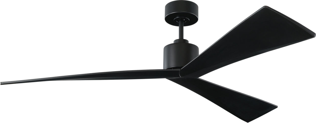 Adler 60 Ceiling Fan in with Blades Matte Black