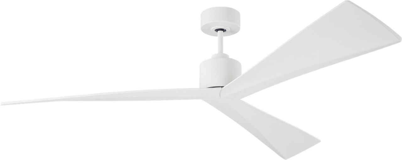 Adler 60 Ceiling Fan in with Blades Matte White