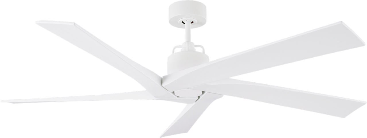 Aspen 56 Ceiling Fan in with Blades Matte White