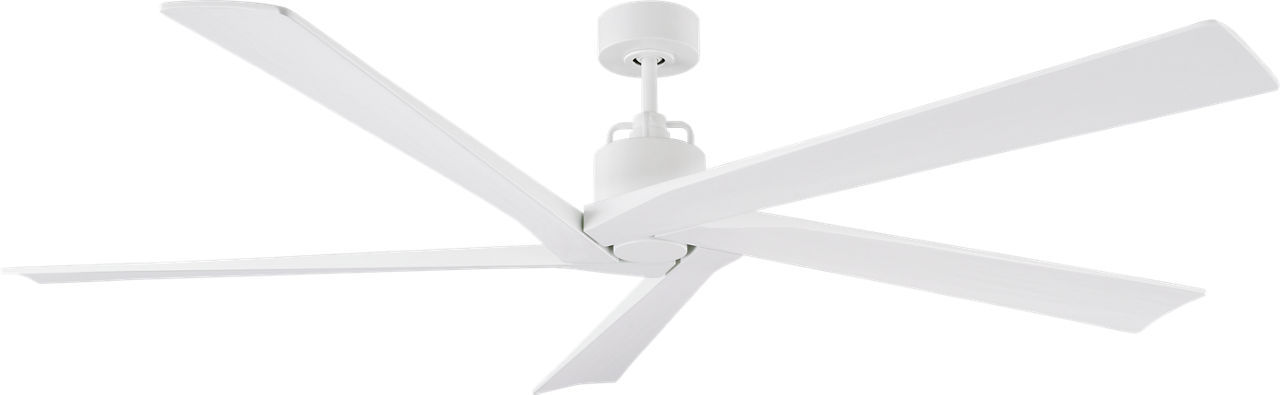 Aspen 70 Ceiling Fan in with Blades Matte White