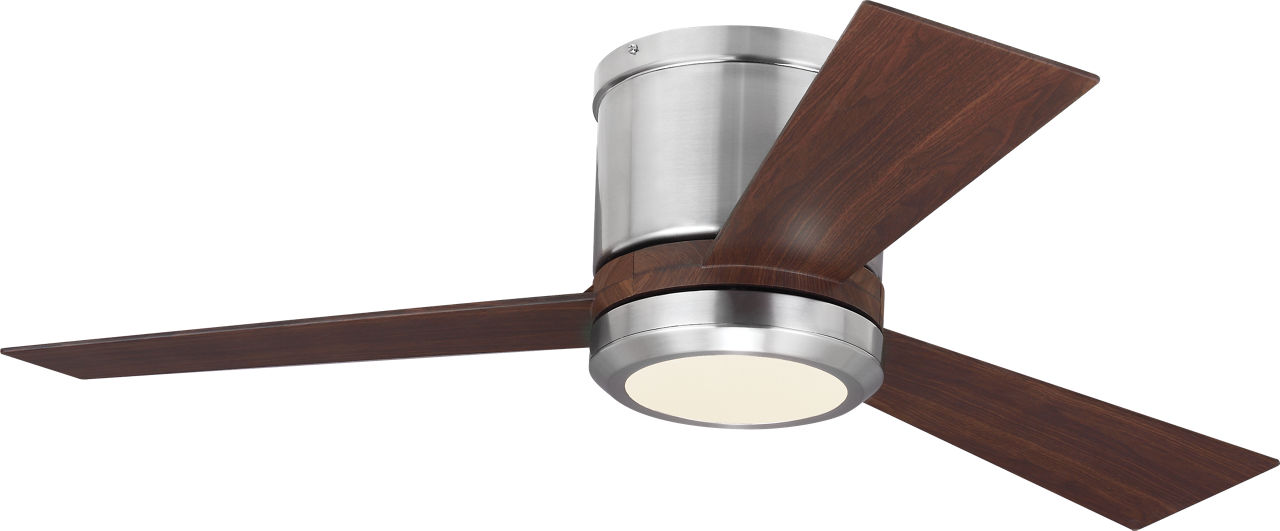 Clarity 42" Semi Flush LED Ceiling Fan
