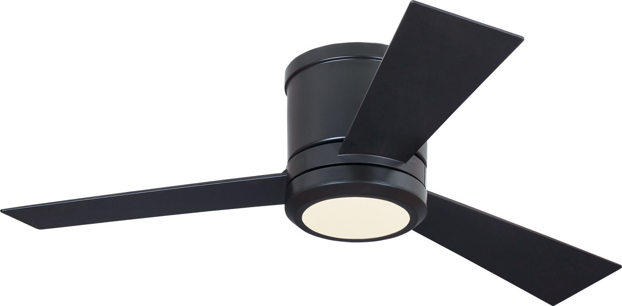 Clarity 42" Semi Flush LED Ceiling Fan