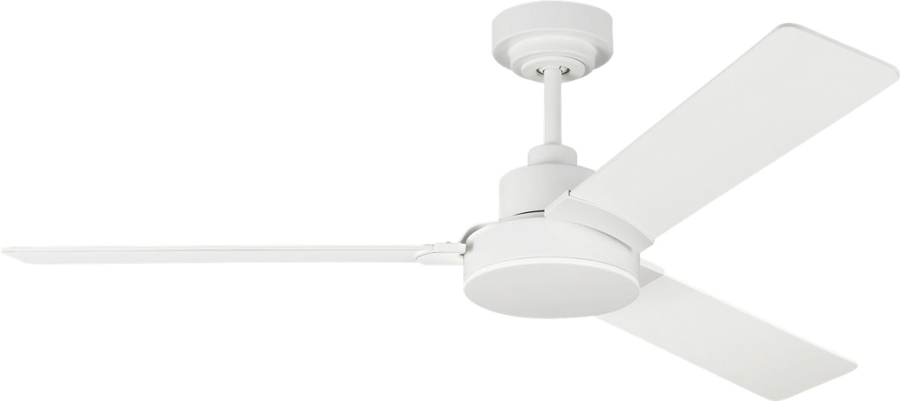 Jovie 52 Ceiling Fan in with Blades Matte White