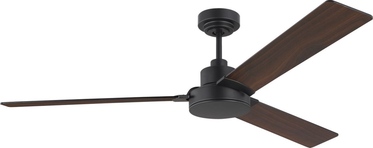 Jovie Outdoor 58 Ceiling Fan in with Blades Midnight Black