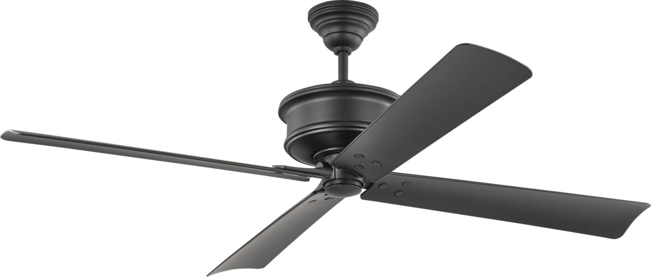 Subway 56 Ceiling Fan in with Blades Midnight Black
