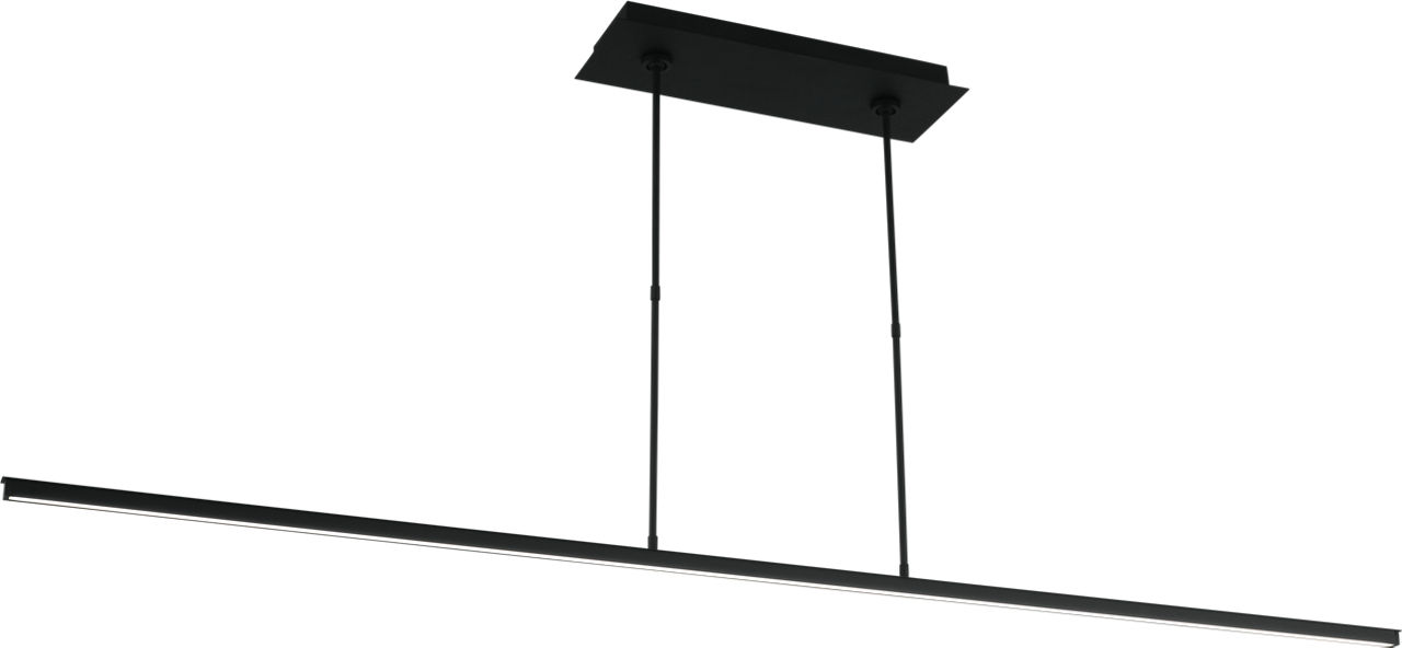 Stagger 72 Linear Suspension Nightshade Black 2700K 90 CRI integrated led 90 cri 2700k 120v-277v unv