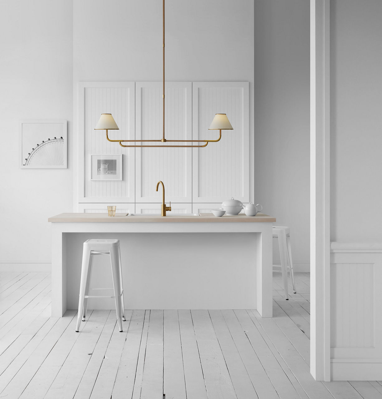 Visual Comfort Rigby Linear Chandelier - Thumbnail 2