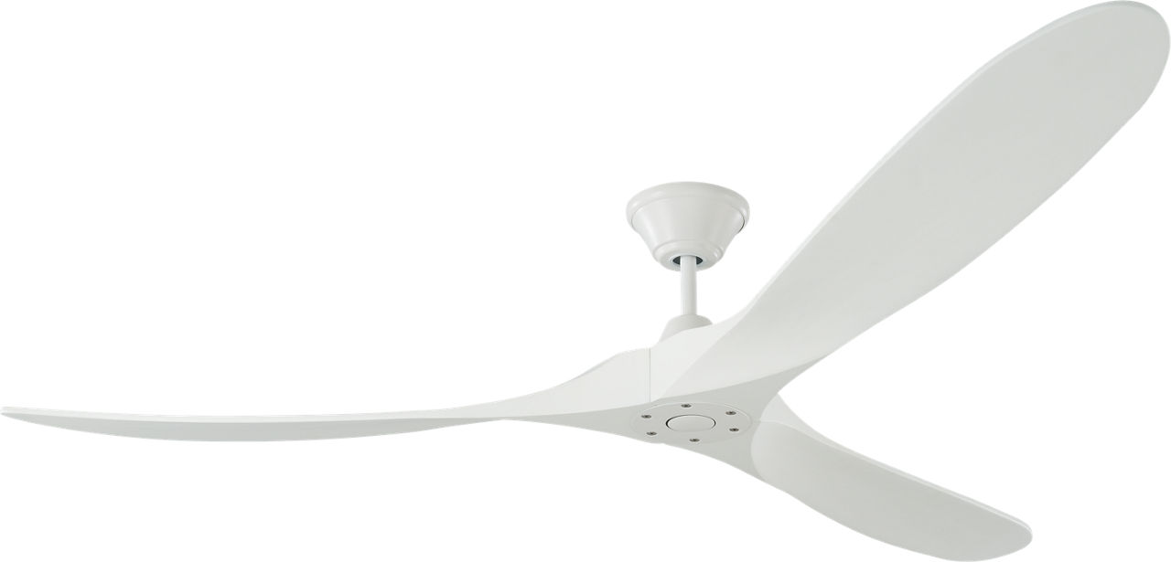 Maverick 70 Ceiling Fan in with Blades Matte White