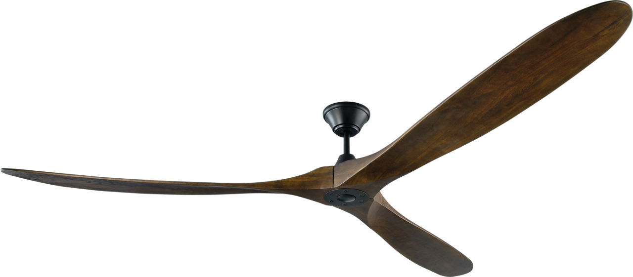 Maverick 88 Ceiling Fan in with Blades Matte Black