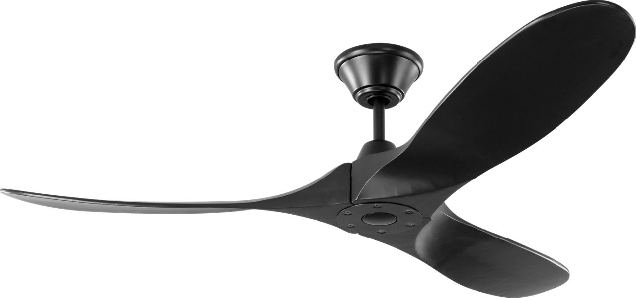 Maverick 52 Ceiling Fan in with Blades Matte Black