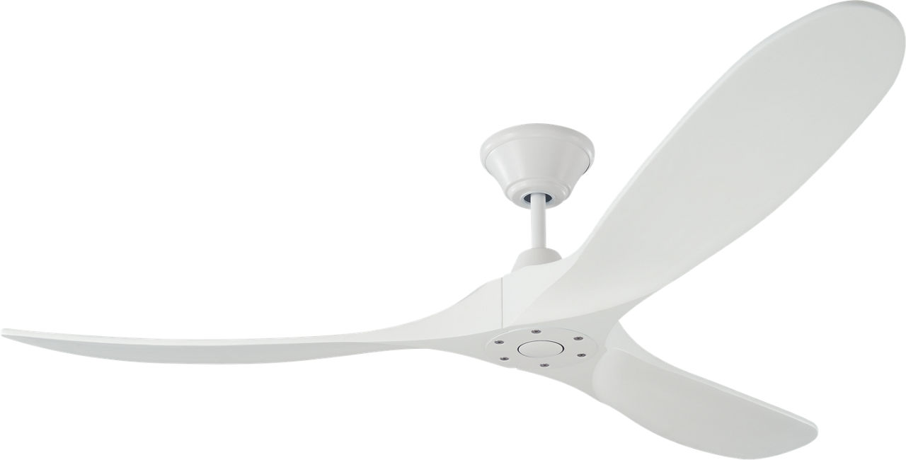 Maverick 60 Ceiling Fan in with Blades Matte White