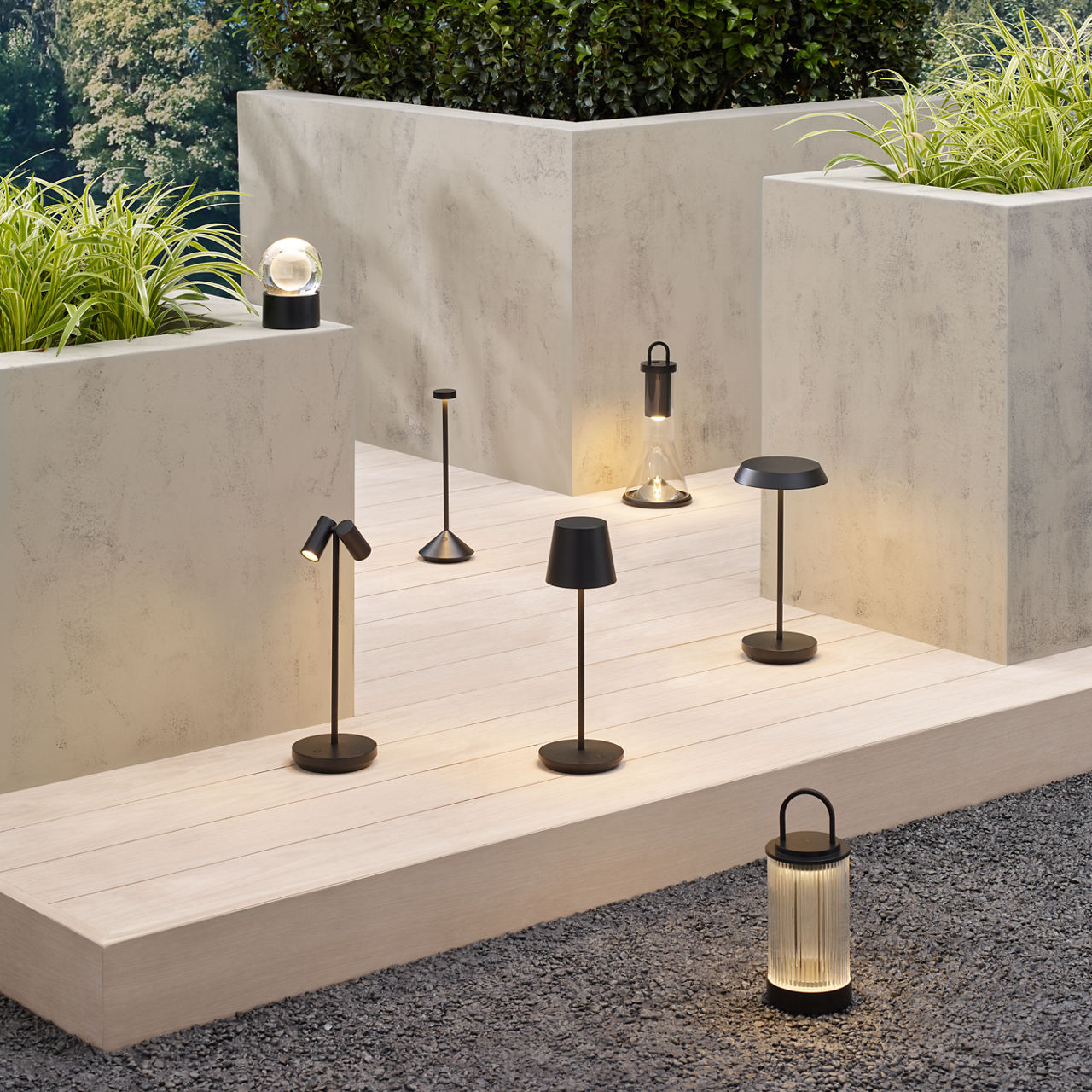Nevis Accent Rechargeable Table Lamp - SLTB258 | Visual Comfort