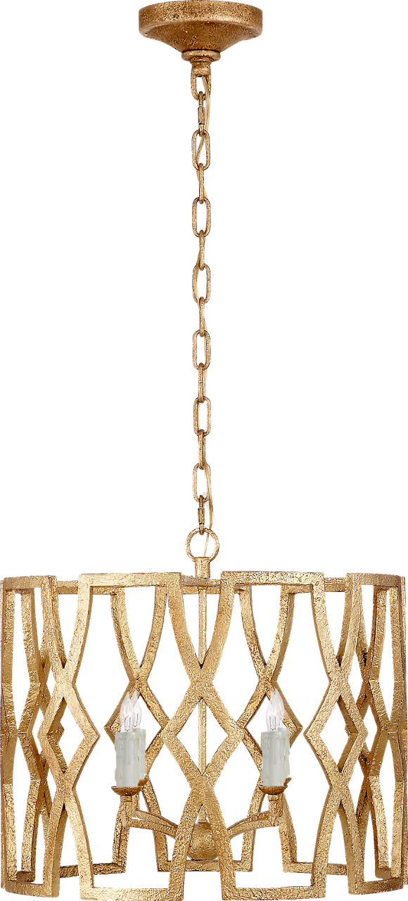 Brittany Small Lantern in Venetian Gold