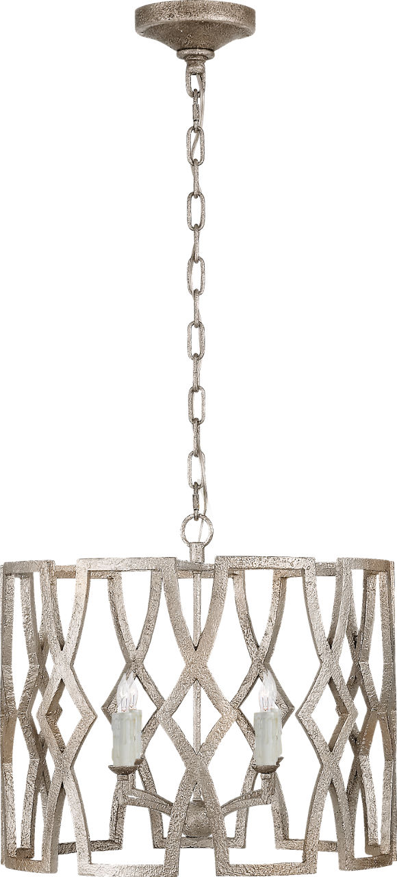 Brittany Small Lantern in Venetian Silver