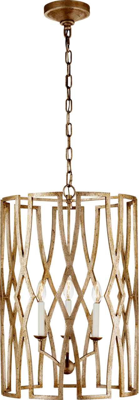 Brittany Medium Lantern in Venetian Gold