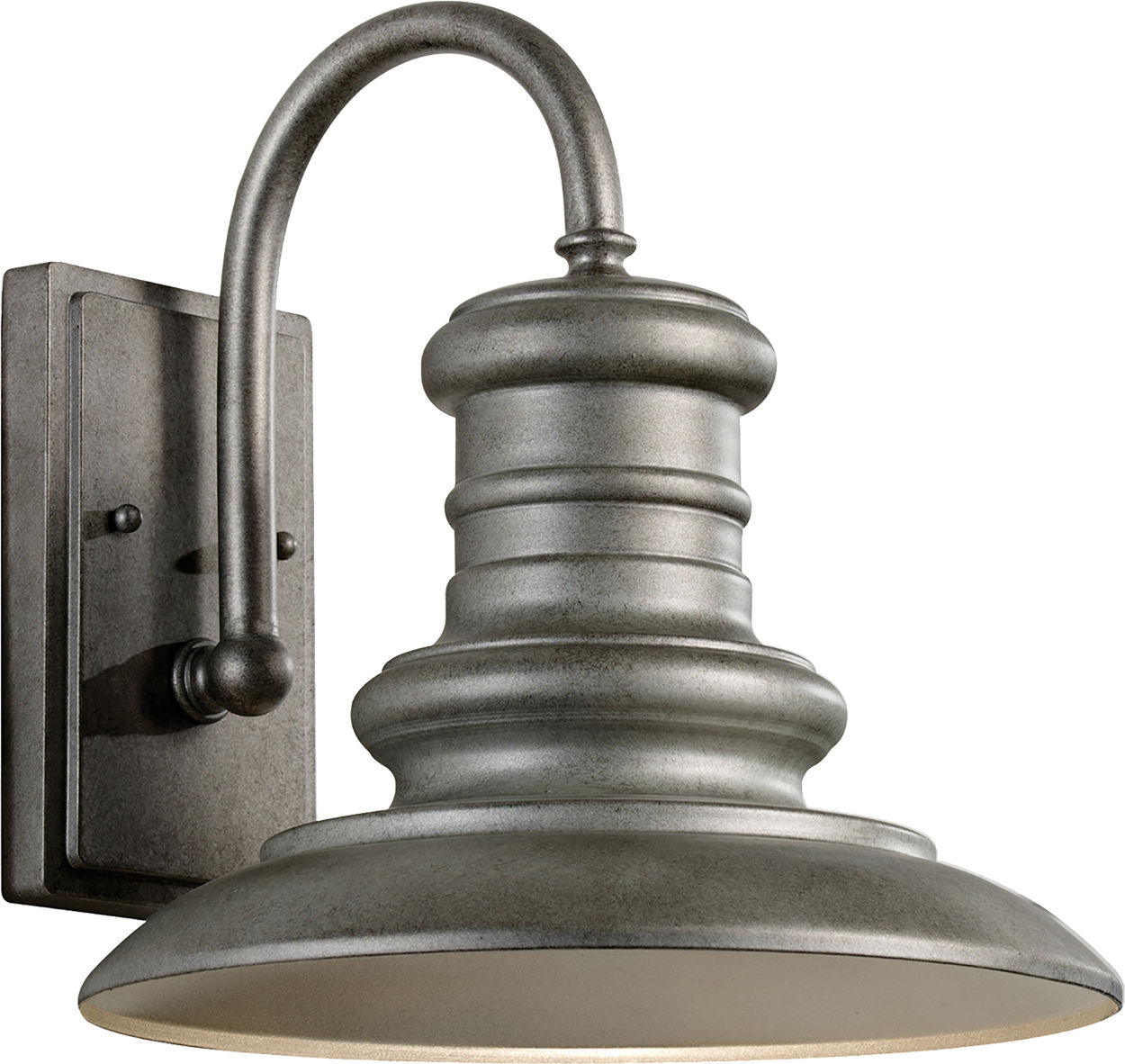 Redding Station Medium Lantern Tarnished Silver