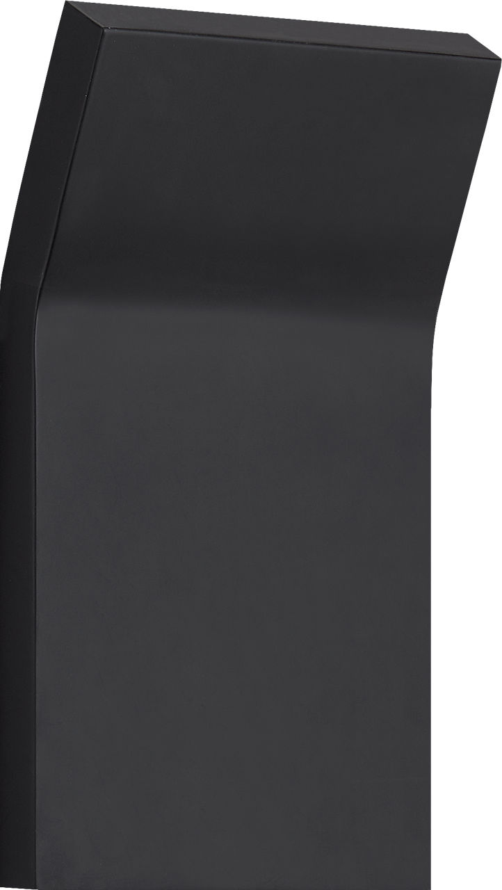 Bend Medium Square Light in Matte Black